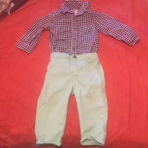 Dapper baby boy outfit